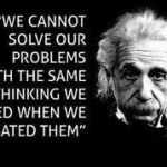 einstein on stuck